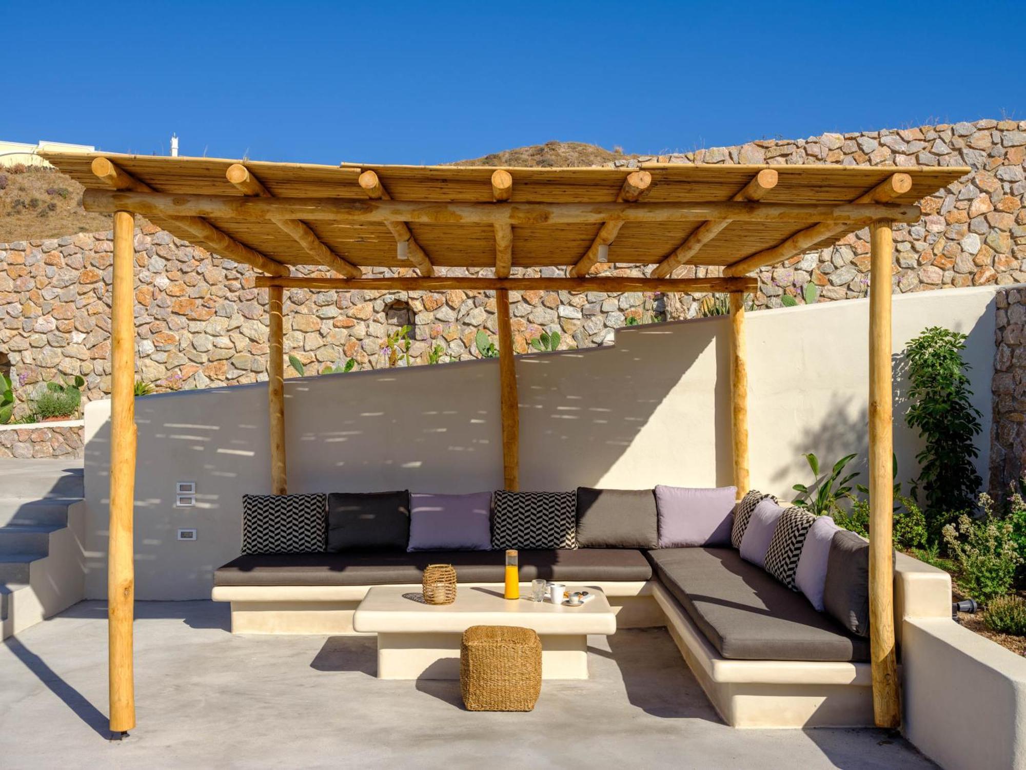 Santorini C Villa Фіра Екстер'єр фото