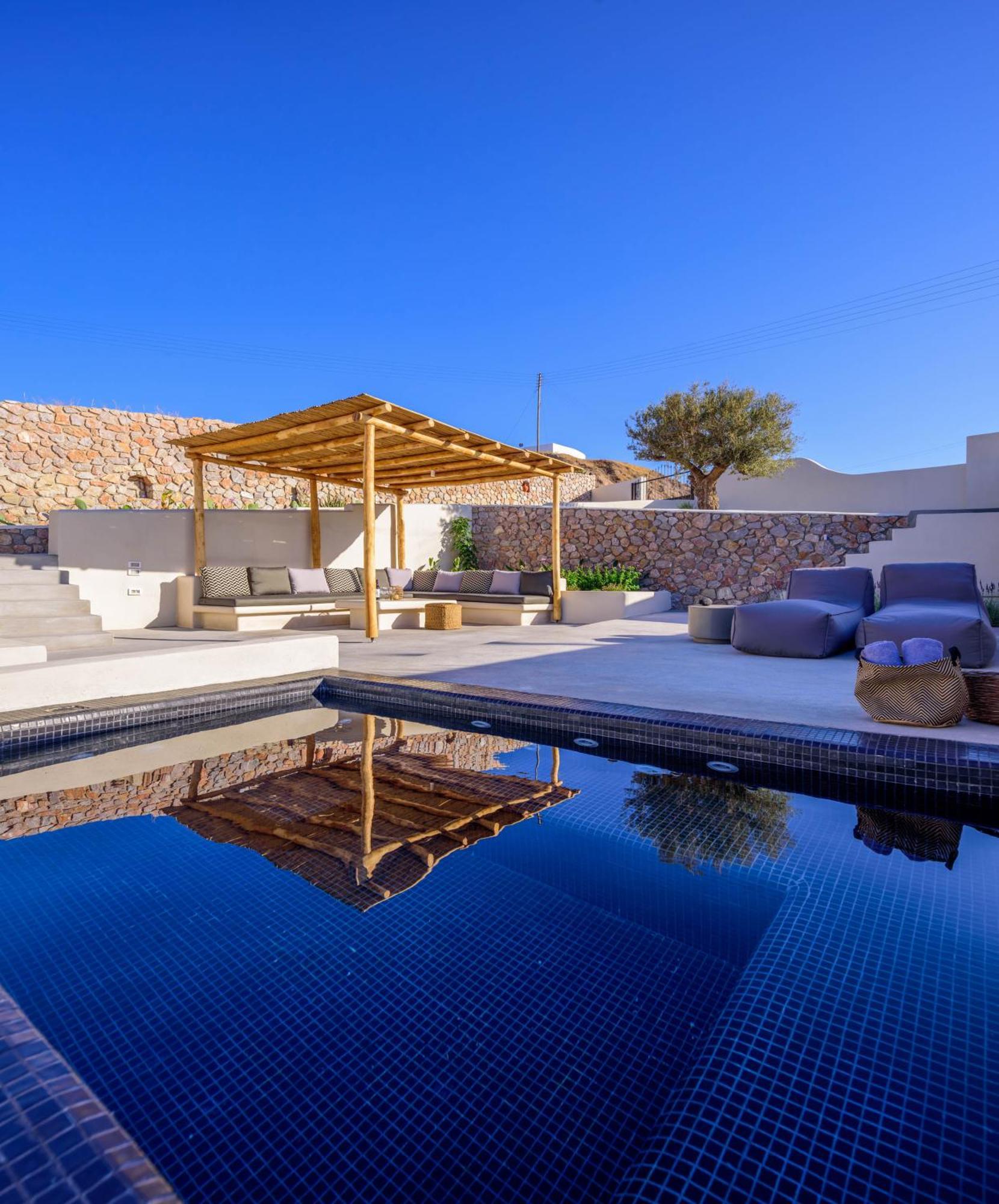 Santorini C Villa Фіра Екстер'єр фото